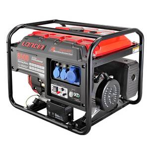 LONCIN GASOLINE - POWERED SINGLE PHASE GENERATOR LC6500A 6,5 KVA