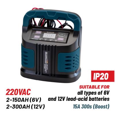 BORMANN BBC1260 Φορτιστής Αυτόματος 2A/6A/10A/15A, 12V,280W